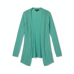 Cynthia Rowley Women's mint green open front cardigan​